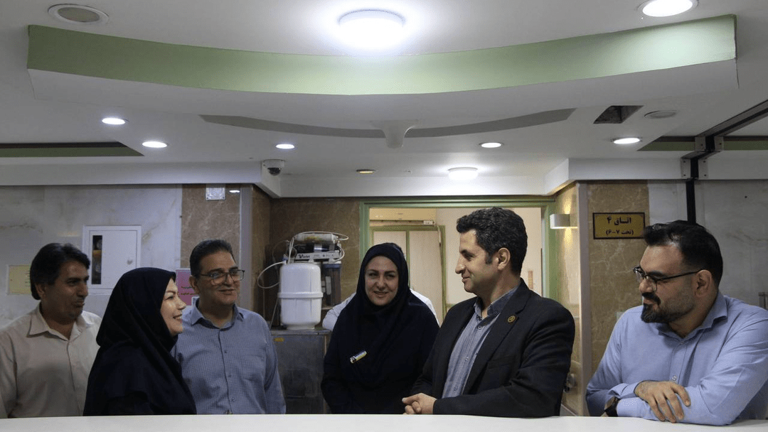 تجلیل از پرستاران بیمارستان امام خمینی (ره) اهواز