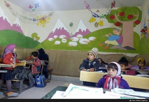 گزارش تصویری/ زیباسازی جالب مدارس در ماهنشان
