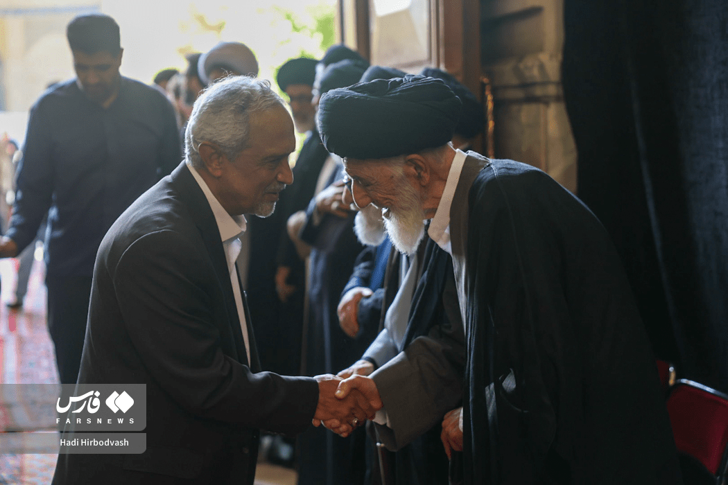 مراسم ختم آیت‌الله «شبیری زنجانی»