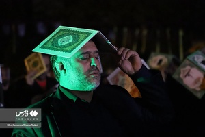 احیای شب بیست و یکم در امامزاده عبدالوافی کلارآباد 
