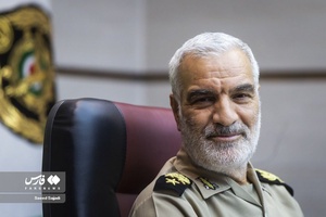 نشست خبری امیر سرتیپ محمد محمودی دبیر ششمین جشنواره سراسری گوهرهای فاطمی (س)