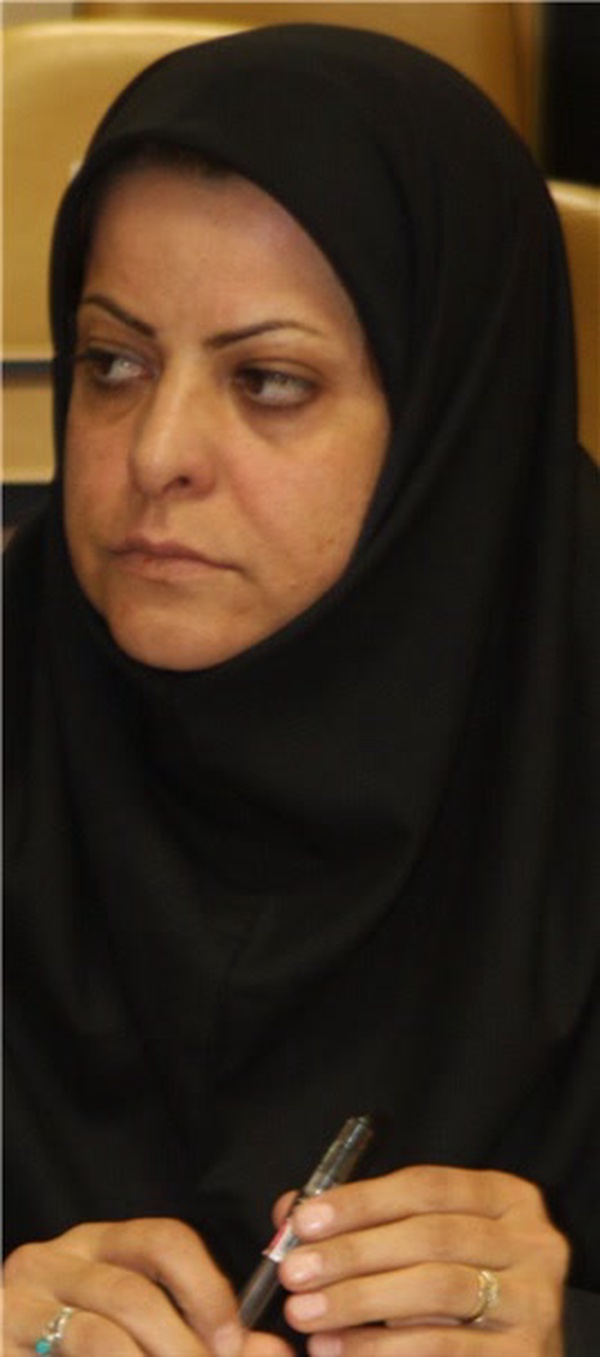 مهین علی‌بخشی مسئول امور ورزش بانوان اداره ورزش و جوانان اراک