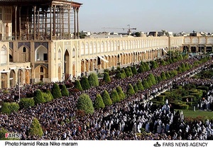 مراسم نماز عید سعید فطر در اصفهان