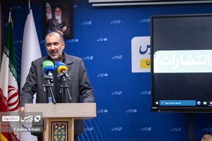 سخنرانی پیام تیرانداز مدیر عامل خبرگزاری فارس در مراسم رونمایی از کتاب حکمرانی فرهنگی عصر انسان رسانه ها