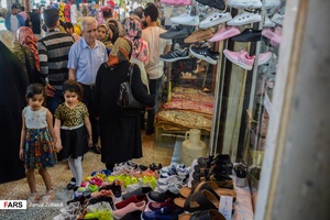انعکاس/ تب و تاب خرید در بازار "ته‌لنجی" آبادان 