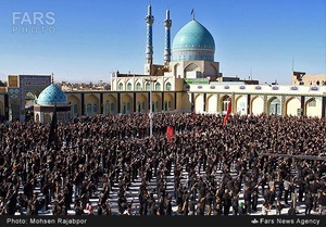 عزاداری اربعین حسینی در شهرستان انار کرمان
