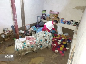 سیل شبانه در شهرستان اهر
