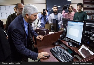 بازدید اصغر آبخضر قائم‌مقام شورای هماهنگی تبلیغات اسلامی از تحریریه خبرگزاری فارس