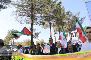 حماسه حضور خراسان‌جنوبی‌ها در راهپیمایی 13 آبان