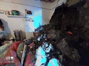 سیل شبانه در شهرستان اهر