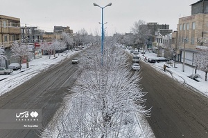 برف در «خوی»