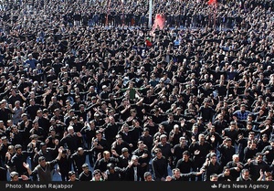 عزاداری اربعین حسینی در شهرستان انار کرمان
