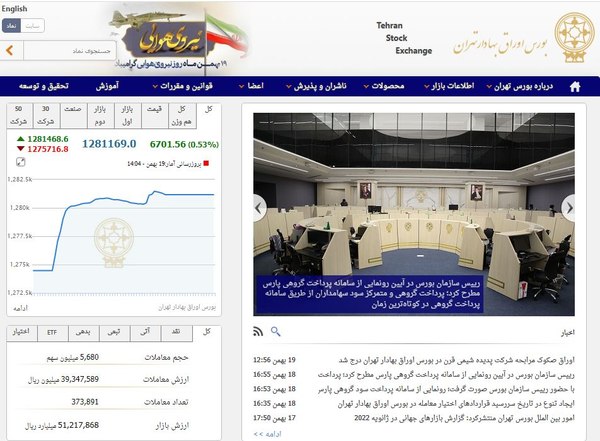 بورس تهران