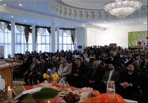 مراسم جشن نوروز با حضور ایرانیان مقیم تاجیکستان در سفارت ایران در دوشنبه