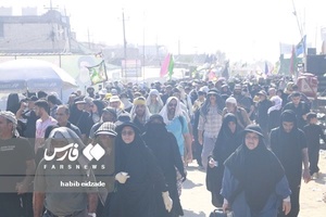 همراه با زوار و خادمان حسینی از نجف تا کربلا