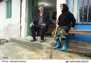 محل کسب و کار حاج سید مرتضی حسینی در روستای بورخانی سوادکوه 