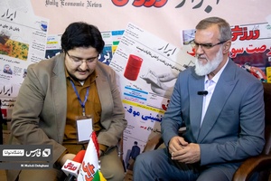 بازدید محمد رویانیان رئیس پلیس اسبق راهور و مدیرعامل پیشین باشگاه پرسپولیس از نمایشگاه رسانه