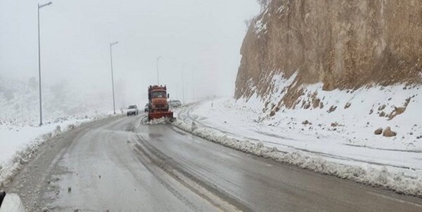 جاده برفی