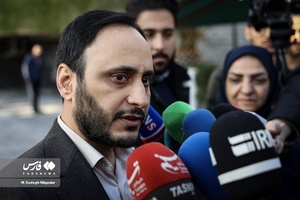 علی بهادری جهرمی سخنگوی دولت در حاشیه جلسه هیأت دولت