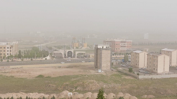 گرد و خاک آلودگی زنجان