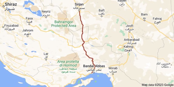 جاده بندرعباس