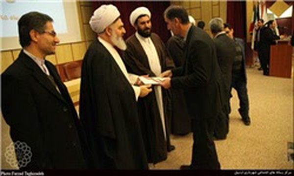 اردبیل - تجلیل از شهردار اردبیل