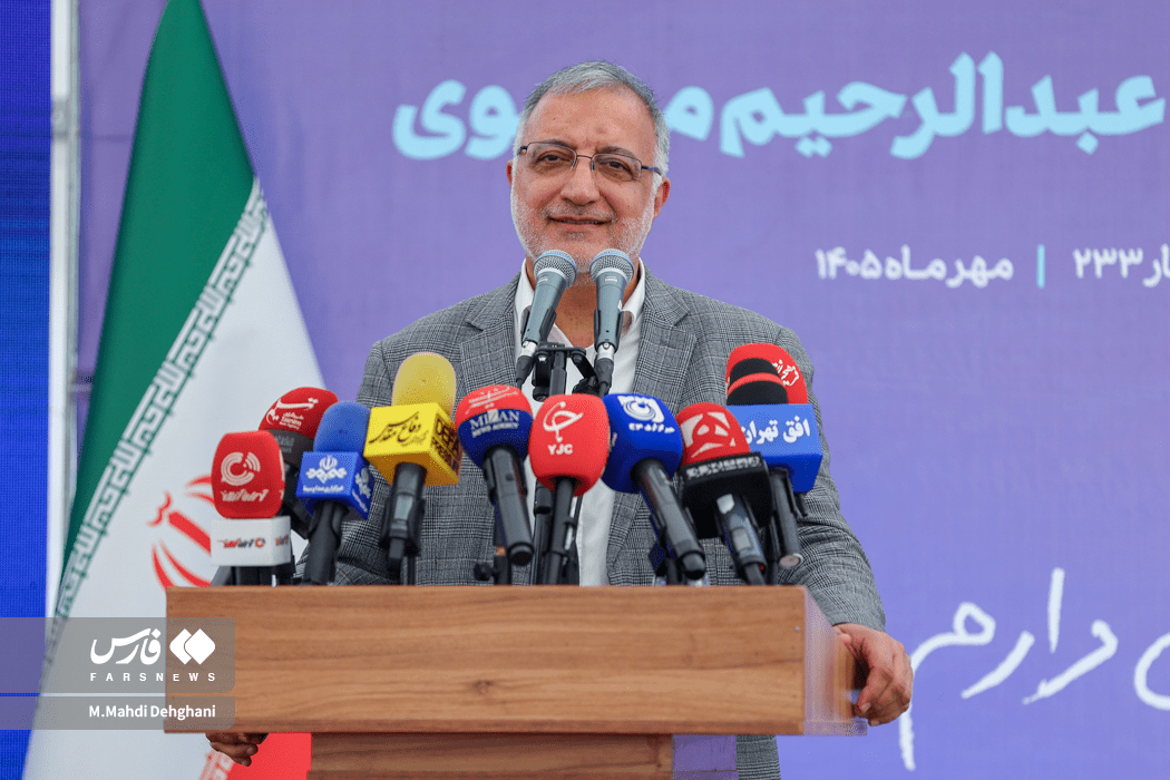 افتتاح بزرگراه شهید موسوی در غرب تهران