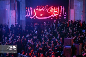عزاداری شام غریبان در هیات مکتب الزهرا اهواز 