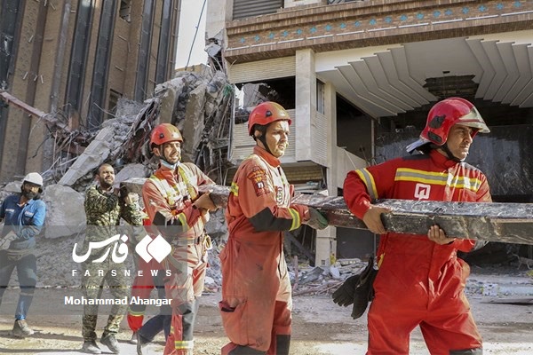 متروپل آبادان؛ چهارمین روز پس از حادثه