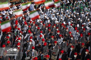 نواخته شدن زنگ آغاز سال تحصیلی جدید در دبیرستان البرز