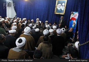دیدار نماینده گان ولی فقیه در سپاه با آیت الله نوری همدانی