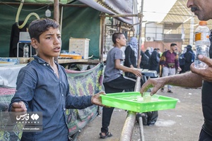 پذیرایی به روش ایرانی در مرز مهران