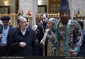 بازدید احمد مسجد جامعی رئیس شورای اسلامی شهر تهران از موزه پست تلگراف و تلفن