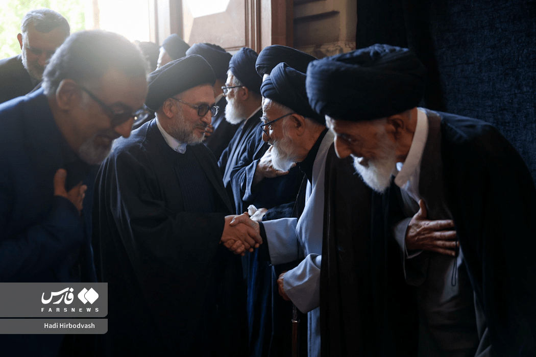مراسم ختم آیت‌الله «شبیری زنجانی»