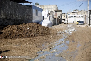 روستای گردخون پس از باران