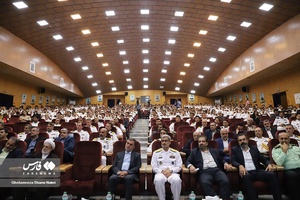 تجلیل از پرسنل و خانواده مازندرانی ناو گروه ۸۶ نیروی دریایی ارتش در نوشهر 
