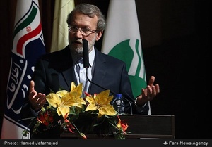 سخنرانی علی لاریجانی رئیس مجلس شورای اسلامی در مراسم روزجهانی پست