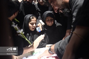 تشییع پیکر شهید حادثه تروریستی جاده خاش - تفتان