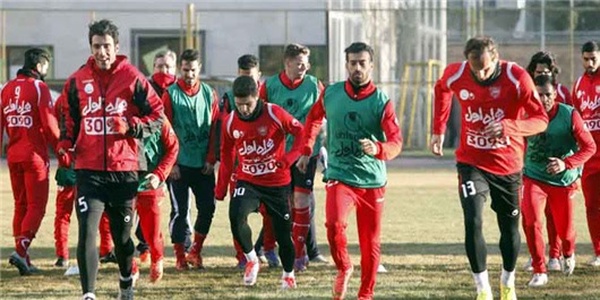 تمرین پرسپولیس