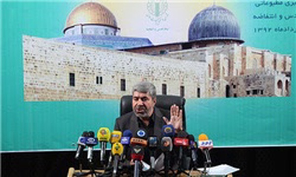 نشست خبری شریف رئیس ستاد قدس و انتفاضه