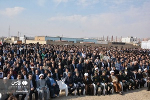 تشییع باشکوه پیکر شهید مدافع امنیت «ایوب رومیانی»
