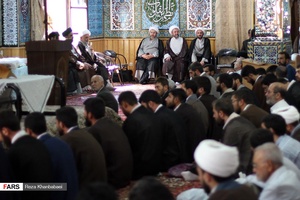 آیین عمامه گذاری طلاب حوزه های علمیه استان اردبیل