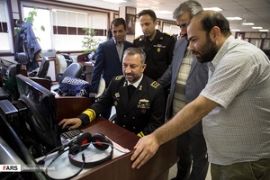 بازدید امیر دریادار حمزه علی کاویانی معاون هماهنگ کننده نیروی دریایی ارتش از تحریریه خبرگزاری فارس 