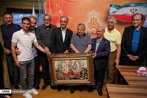مراسم معارفه سرمربی جدید تیم فوتبال سایپا در مجموعه فرهنگی ورزشی سایپا