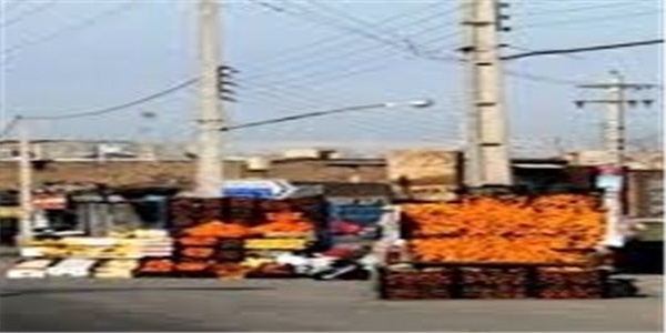 اردبیل - میوه‌فروشی سیار
