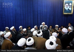 دیدار نماینده گان ولی فقیه در سپاه با آیت الله نوری همدانی