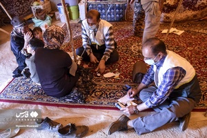 حضور پزشکان جهادگر بین عشایر خراسان‌شمالی