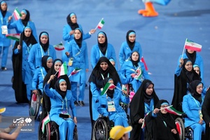 تصاویر مراسم افتتاحیه بازی‌های پاراآسیایی هانگژو