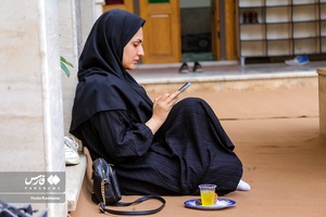 قرائت دعای عرفه در جوار شهدای گمنام پارک‌موزه دفاع مقدس ساری