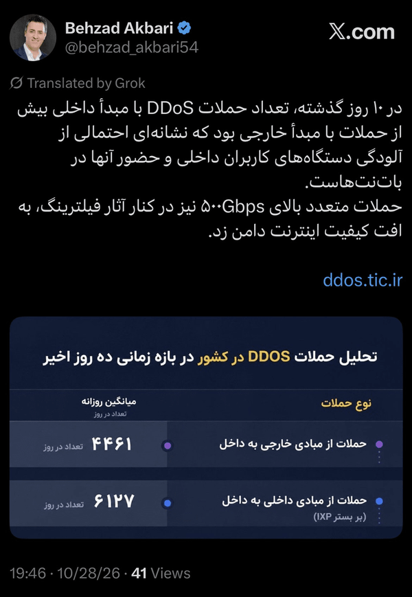 علت‌ افت کیفیت اینترنت در روزهای اخیر